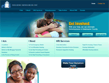 Tablet Screenshot of housingresourcesinc.org